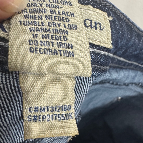 Earl Jeans Shorts Womens Size 16W Blue Denim Summer Vacation Mid Thigh - Picture 2 of 10